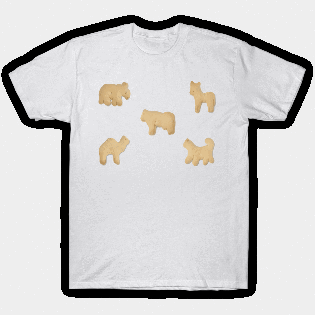 Animal crackers T-Shirt by ampp